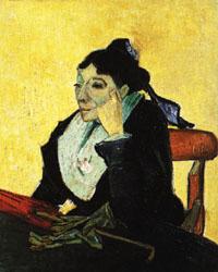 Vincent Van Gogh The Woman of Arles(Madame Ginoux) Sweden oil painting art